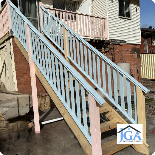 Stairs, Deck & Hand Rails